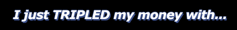 TRIPLE your money with Q-P-C FAST and EASY within 6 months!